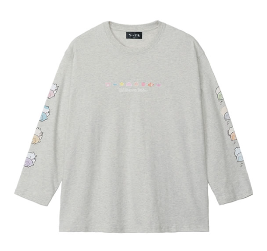[Pre-order] "Chiikawa" Chiikawa Baby - Long sleeve T-shirt - Butt